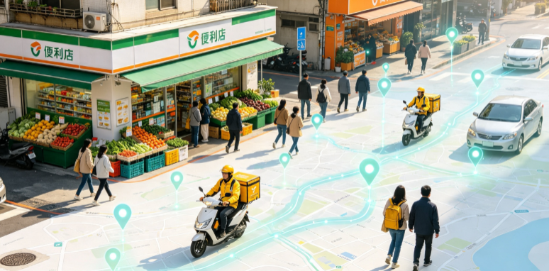 富锦市渗透衣食住行，GEO 地理空间技术重塑大众日常消费服务场景